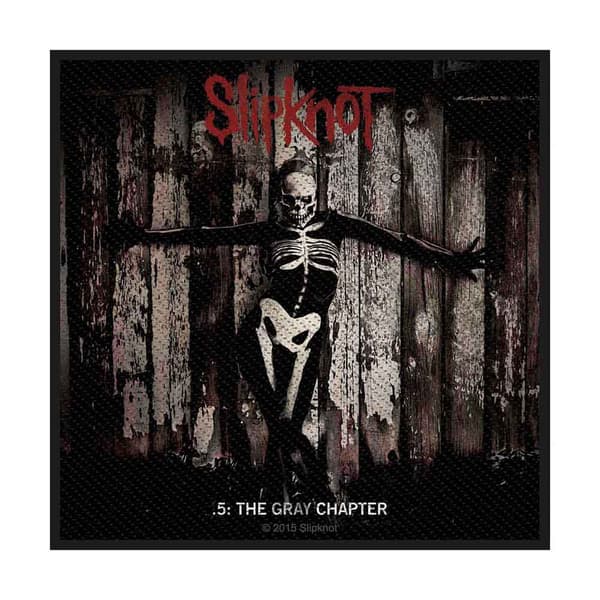 Slipknot The Gray Chapter Woven Patch Accessory Size