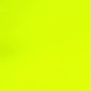 Termofixerande tyg - Ki-sign - Gul Fluor - 15x20 cm - Ideal för textilcustomiseringar