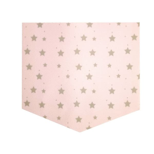 Poche thermocollante - MegaCrea - Stjärna - Rosa - 9,5 x 10,5 cm - Flerfärgad