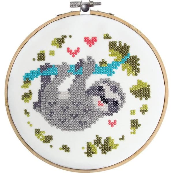 Målarset med nummer - Latare - Diameter 17 cm - Flerfärgad - DIY - Kreativ konst