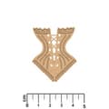 Miniatyrbild 1 av 2: Form i MDF-trä Korsett
