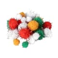 Miniatyrbild 1 av 2: Set med 72 metalliska pompoms Multicolor