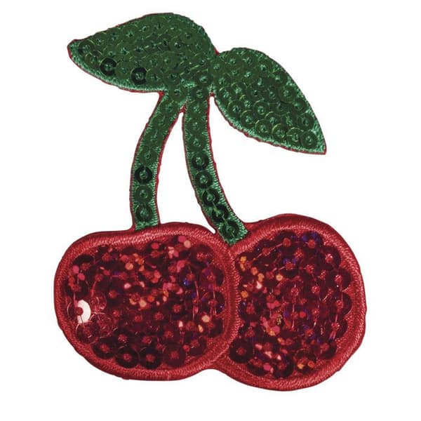Patch thermocollant - Rayher - Cerise - 5 x 6 cm - Idealiskt för att personifiera - Rosa