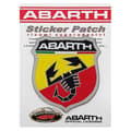 Miniatyrbild 2 av 4: Officiell Abarth självhäftande lapp, logotyp, 74 x 80 mm