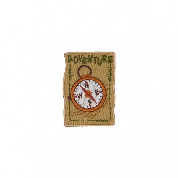 Värmelimmat märke Kompass Äventyr 5cm x 4,5cm