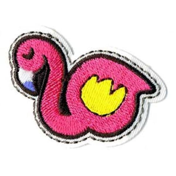 Flashiga termoplastiska märket flamingo