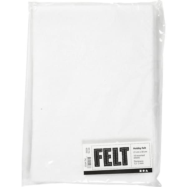 Känt fabriköre känd filt i polyester. Perfekt för många hantverks- och sömnadsprojekt. ref 45502