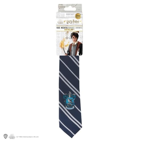 Harry Potter Cinereplicas - Barn - Ravenclaw Tie - Woven Crest