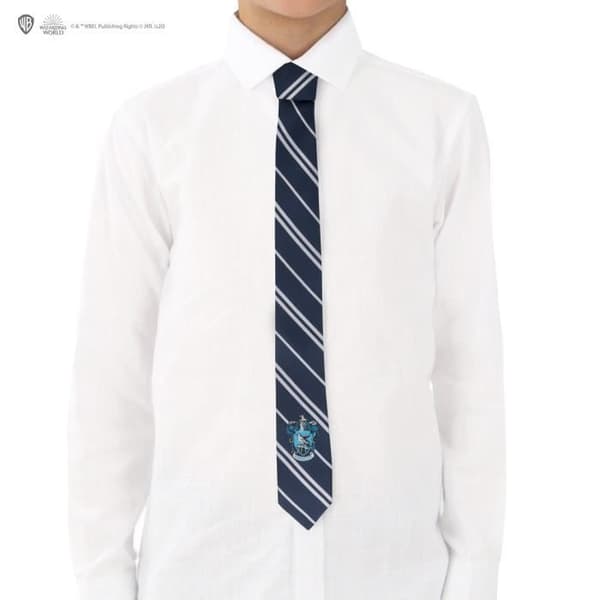 Harry Potter Cinereplicas - Barn - Ravenclaw Tie - Woven Crest