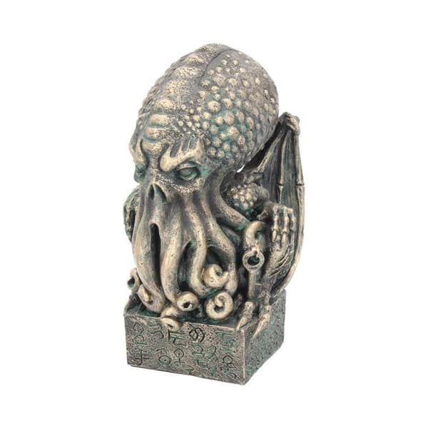 Skulptur - Nemesis Now - Cthulhu - Polyresin - Färg Guld - En Storlek