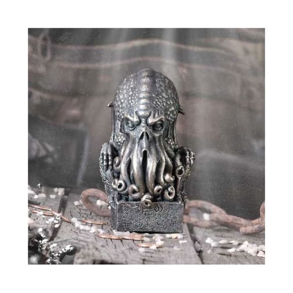 Skulptur - Nemesis Now - Cthulhu - Polyresin - Färg Guld - En Storlek