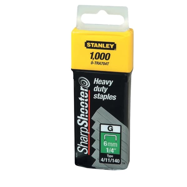 TRA708T1 Klammer type G, 4/11/140, 12 mm, 1000 stk., Stanley 1-TRA708T