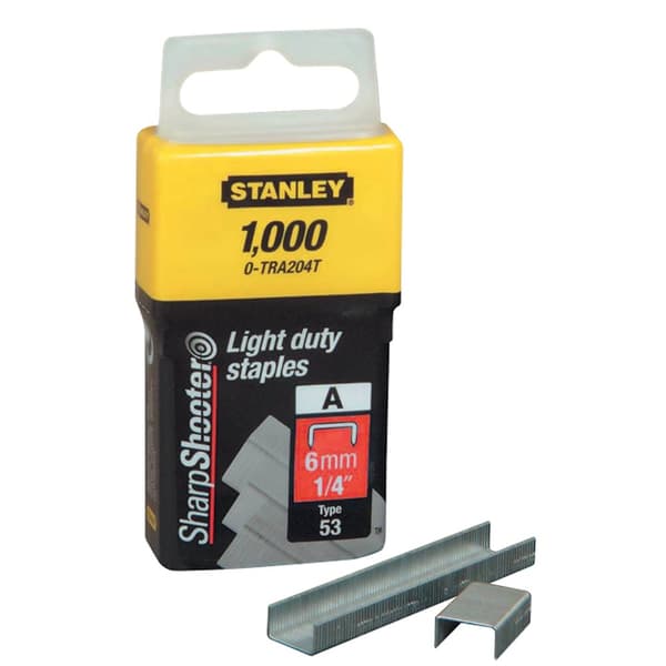 TRA209T1 Hæfteklammer type A, 3/53/530, 14 mm, 1000 stk., Stanley 1-TRA209T