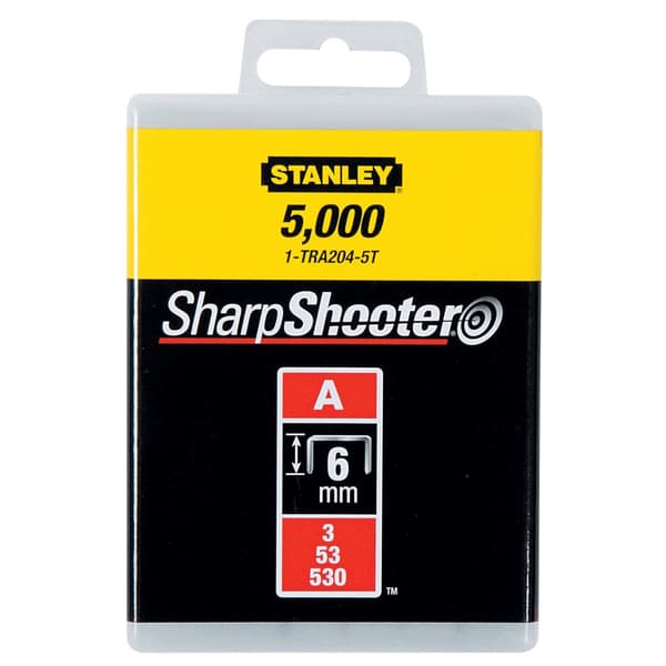 TRA209T1 Hæfteklammer type A, 3/53/530, 14 mm, 1000 stk., Stanley 1-TRA209T