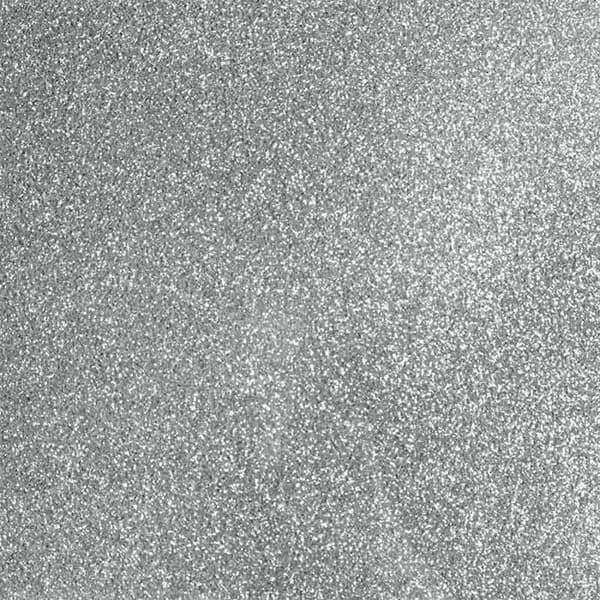 Silver Glitter Iron-on Flex 91 x 33 cm - Cricut