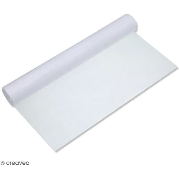 Rulle med dubbelsidigt självhäftande papper - 1 x 1 m