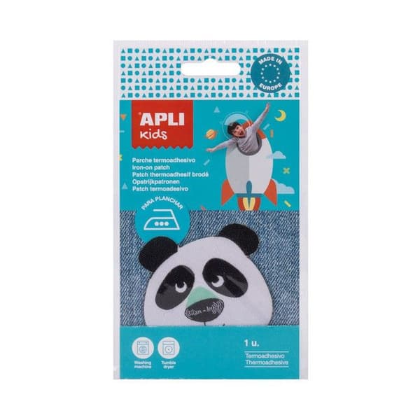 Patches Thermocollant Tissé Panda 1 Enhet - Apli Agipa