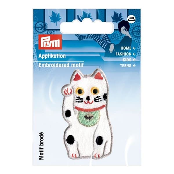 Deco couture - förstärkning - thermobroderi patch Prym - 924312 - , röd 924323 Dekorativt mönster Traktor