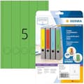 Miniatyrbild 1 av 2: Klassificeringsetiketter - HERMA - 5134 - 38 x 297 mm - 100 stycken - Grön