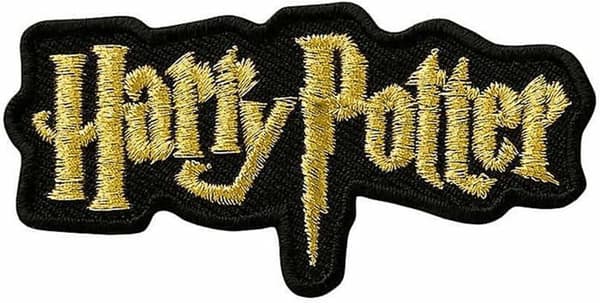 Mono quick - 1 - Harry Potter Stryka patch Motiv Hermine, Harry eller Ron 406 - Logotyp