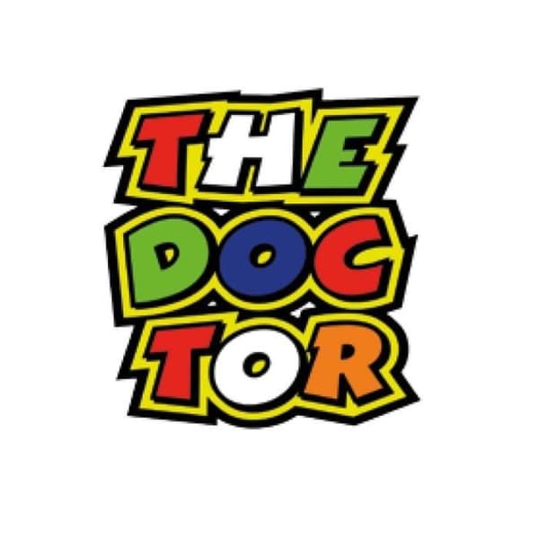 Valentino Rossi VR46 Moto GP The Doctor Patch Kit Big Official 2018
