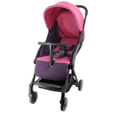 NANIA - Toty Ultra Compact Barnvagn - Heather Pink