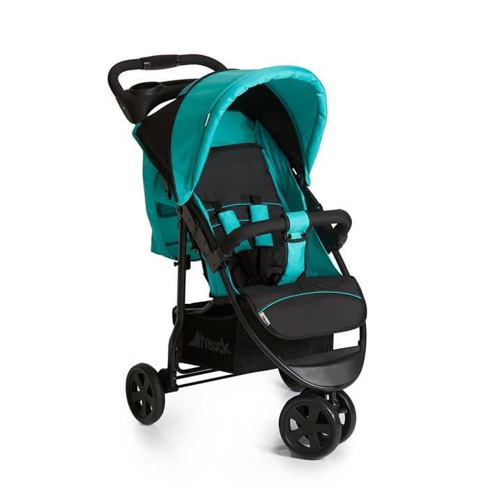 HAUCK-vauvarattaat Citi Neo II Caviar / Aqua - 3 pyörää