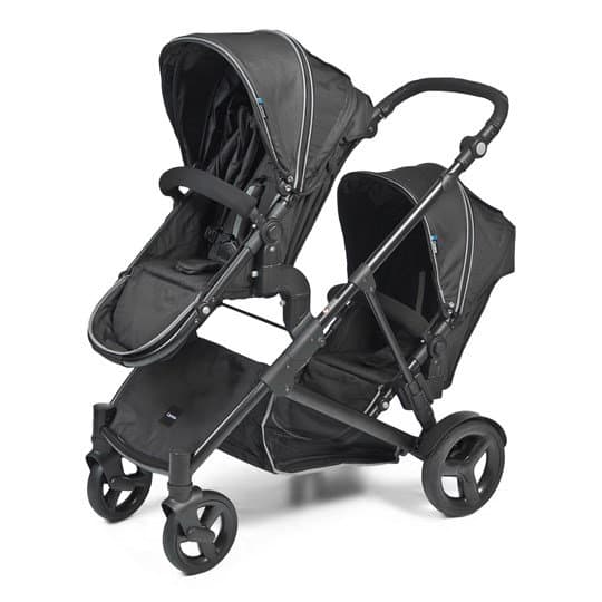 Carena Smögen Twin Barnvagn Svart