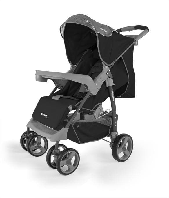 Milly Mally Vip Trolley Black-Gray
