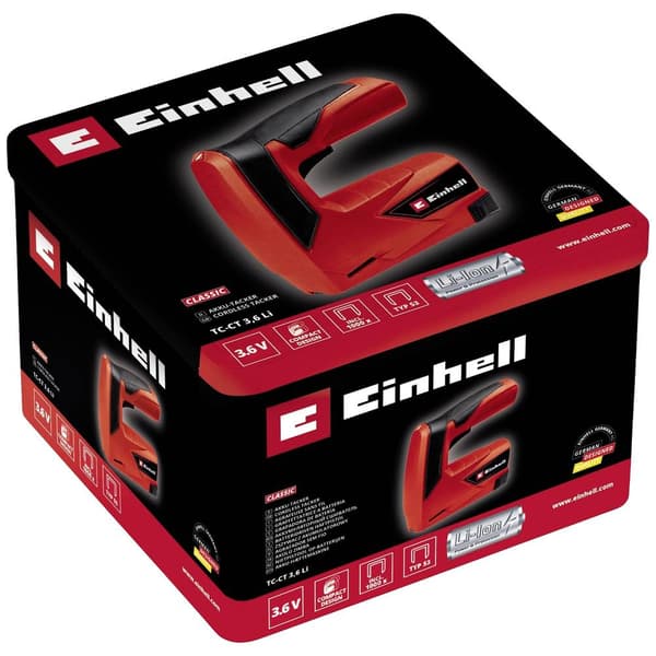 Einhell TC-CT 3,6 Li 4257880 Häftpistol batteri Klammertyp Typ 53 Klammerlängd 6 - 14 mm