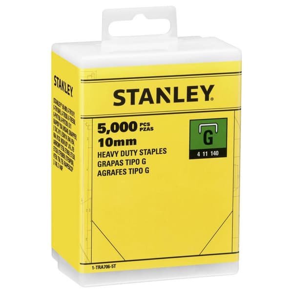 STANLEY 1-TRA706-5T Fintrådklämmor Typ G 5000 st