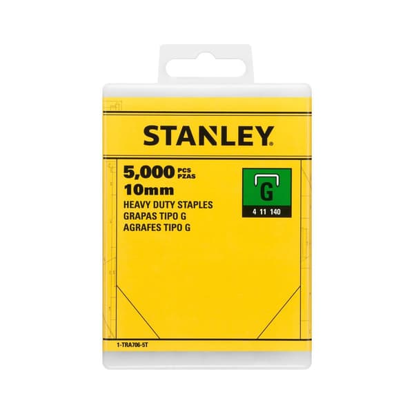 STANLEY 1-TRA706-5T Fintrådklämmor Typ G 5000 st