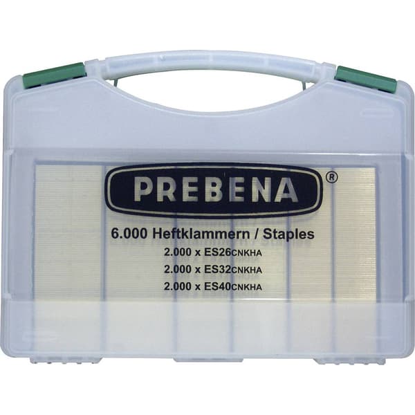Prebena ES-Box Häftklämmor-set Typ ES 6000 st
