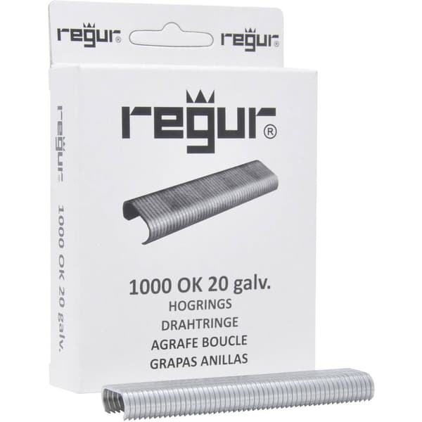 Regur 60714 Trådringar 1000 st Mått (L x B) 10 mm x 90 mm