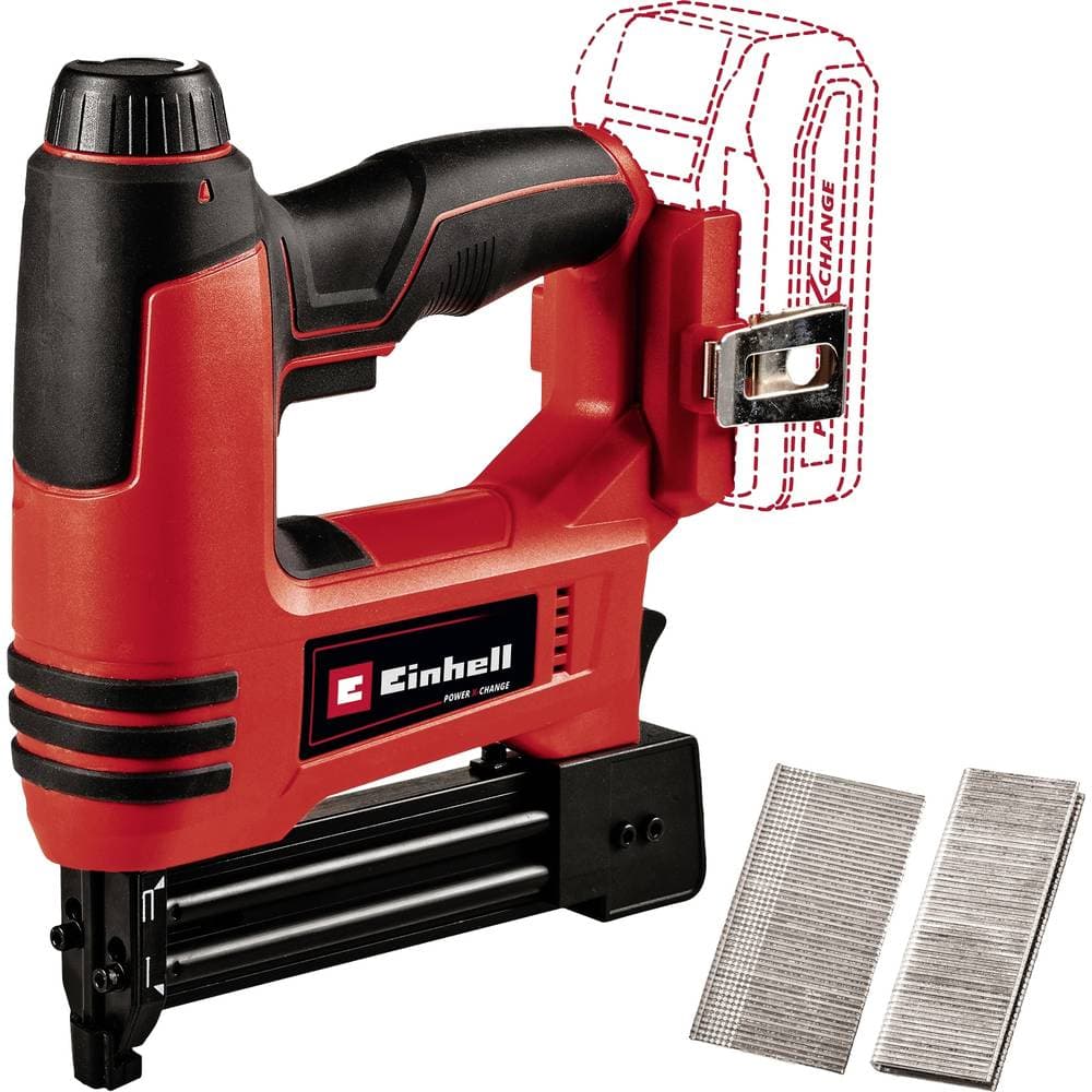 Einhell TE-CN 18 Li - Solo Power X-Change Spikpistol batteri exkl. batteri/laddare, Utan laddare