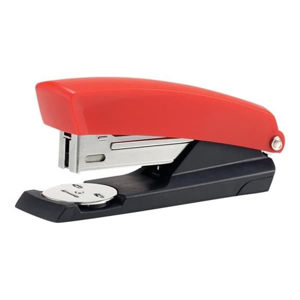 Petrus 210 Häftapparat 25 ark - 2,5 mm 26-6, 22-6-24-6 plast, röd metall