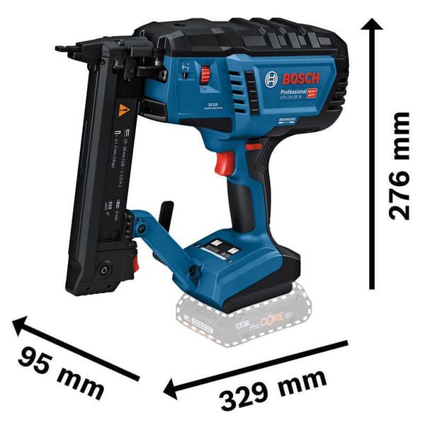 Bosch Gth 18v-38 M + L-boxx 136 Sähkönaulain
