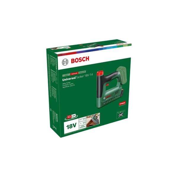 Bosch hem och trädgård UniversalTacker 18V-14 06032A7000 Sladdlös häftpistol för häftklammer typ 53 häftlängd