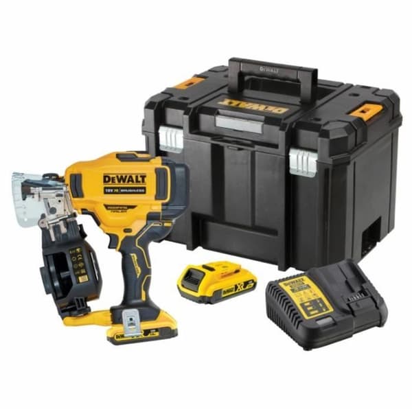 DeWALT DCN45RND2 Sladdlös spikpistol för trätak 18V 2Ah