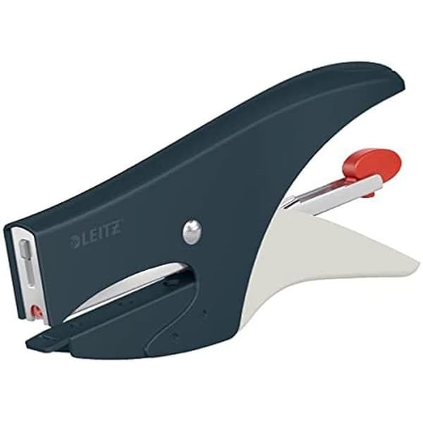 Häftapparat - LEITZ - Modell 56450089 - Kapacitet 15 Ark - Bakladdning - Ergonomisk