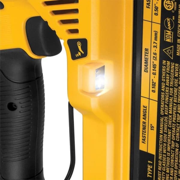 DEWALT DCN890P2 sladdlös spikpistol - 18V 2 x 5 Ah Li-Ion betong och stål
