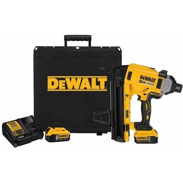 DEWALT DCN890P2 sladdlös spikpistol - 18V 2 x 5 Ah Li-Ion betong och stål