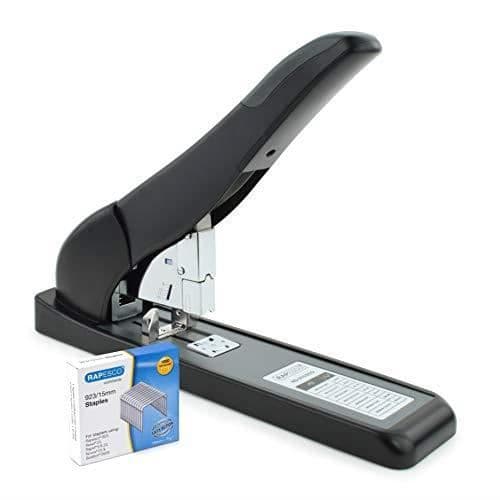 Rapesco HD-210 Heavy Duty 210 arks häftapparat med 1551 häftklamrar