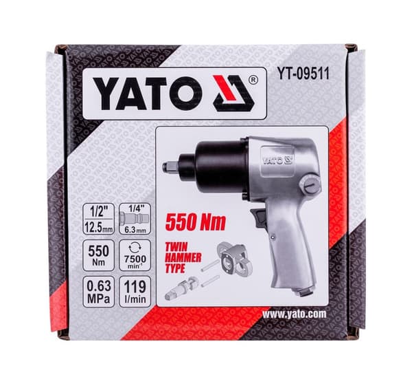 Yato YT-09511 skruvmejsel/slagskruvmejsel