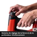 Miniatyrbild 3 av 6: Einhell Trådlös häftapparat TE-CN 18 Li-Solo Power X-Change (18V, med 300 spikar och 300 häftklamrar) Levereras utan batteri eller laddare.