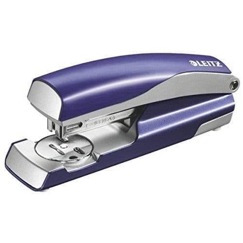 Häftapparat - LEITZ - Style Nexxt 5562 - Kapacitet 30 ark - Titanblå