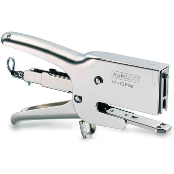 Rapesco HD-73 Heavy Duty metalltång Häftningspaket med 2000 häftklamrar 73-12 mm 1306