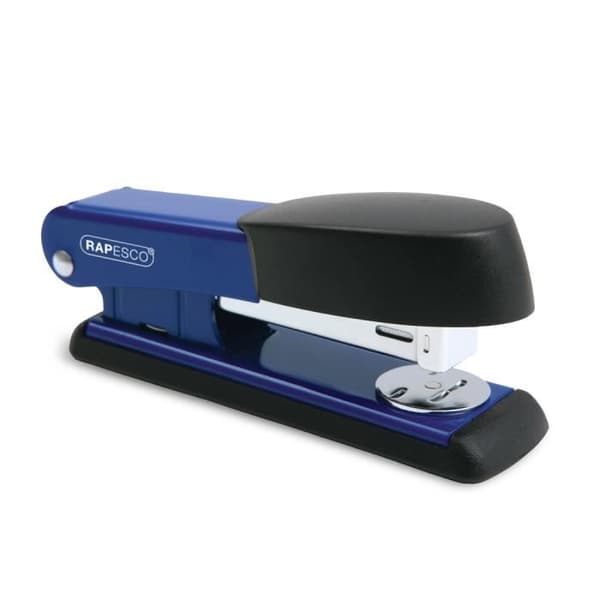 Häftapparat - RAPESCO - Bowfin 535 - Halvband - 26-6 mm - 25 ark - Blå