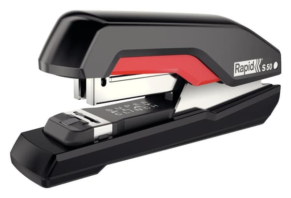 Häftapparat RAPID S50 SFC 50 svart/röd