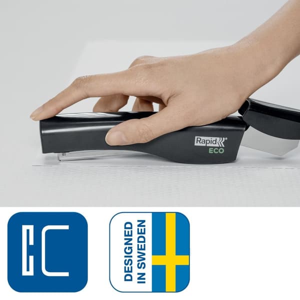 Häftapparat RAPID ECO FX StandUp svart